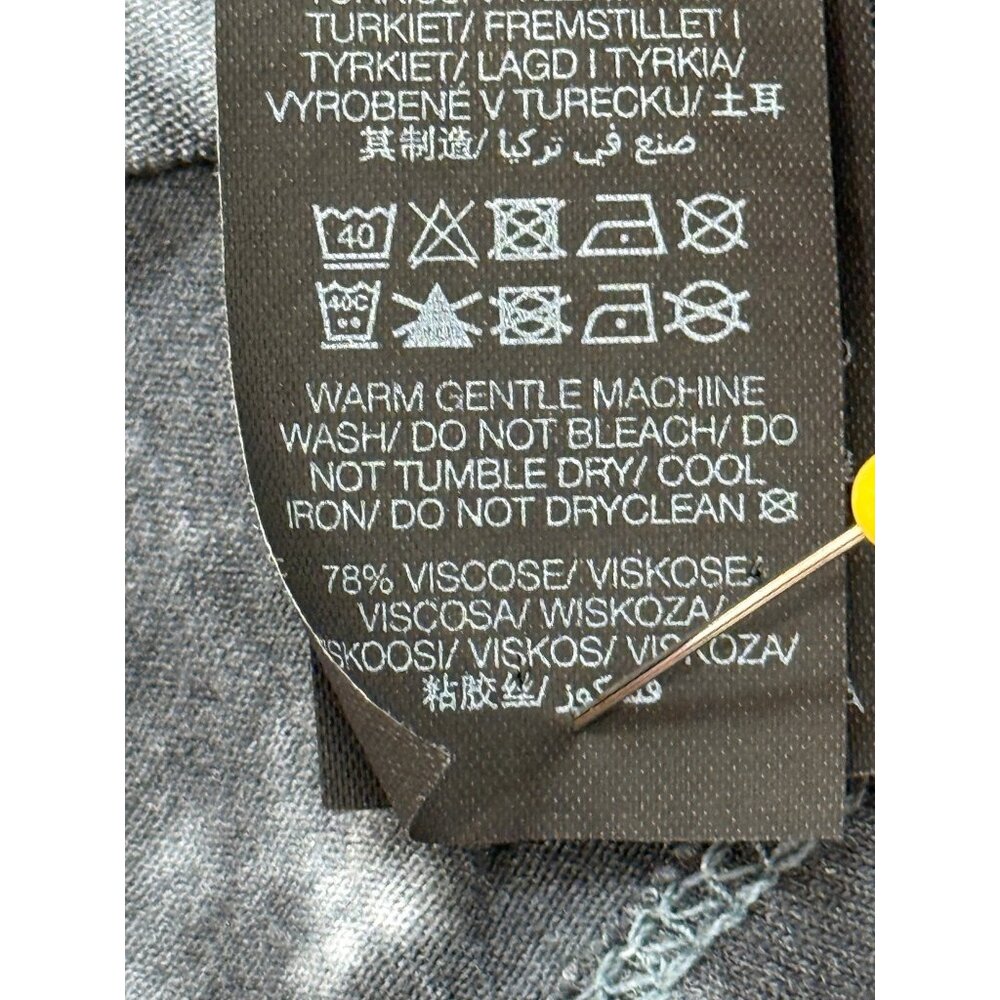 Sweaty Betty Take It Easy Tie Dye Dress Black Gray Sleeveless Womens Size US 16 - Picture 9 of 9